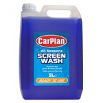 CarPlan All Seasons Screen Wash - 5 Litres - Ready Mix - XP5SW